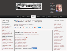 Tablet Screenshot of itskeptic.org